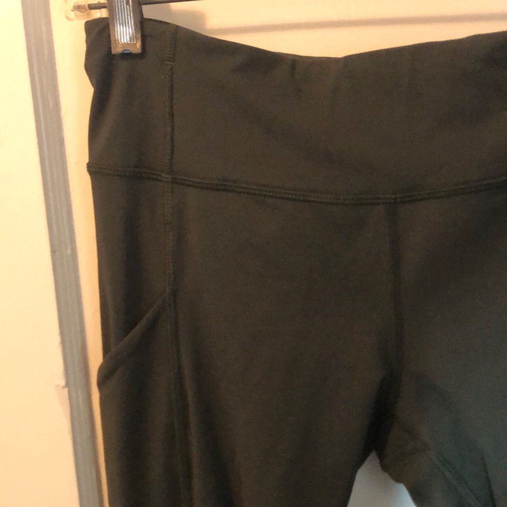 Olive Green Lululemon Speed Up Tight